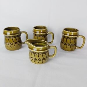 VINTAGE coffee mug plus creamer made in Japan